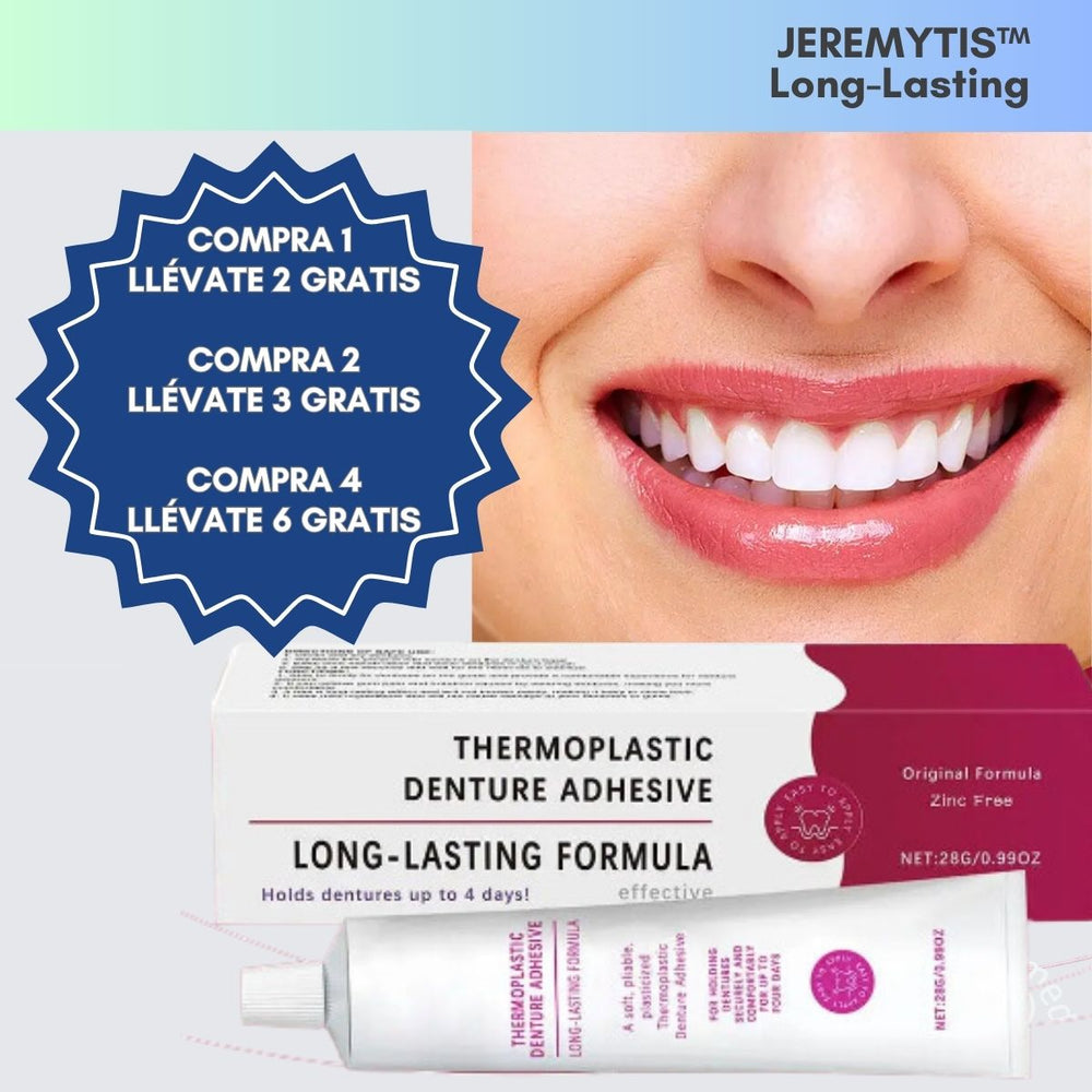 Adhesivo Termoplástico para Dentaduras JEREMYTIS™ - Long-Lasting