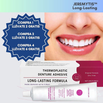 Adhesivo Termoplástico para Dentaduras JEREMYTIS™ - Long-Lasting