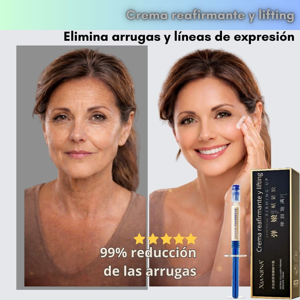Crema reafirmante y lifting: elimina arrugas