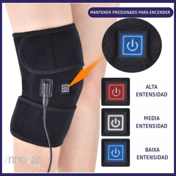 FlexiHeat™ - Rodillera Terapéutica con Calefacción