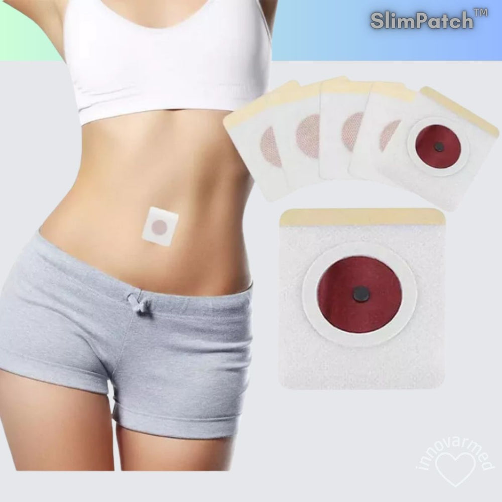 SlimPatch - Parche desintoxicante abdominal para reducción y modelado